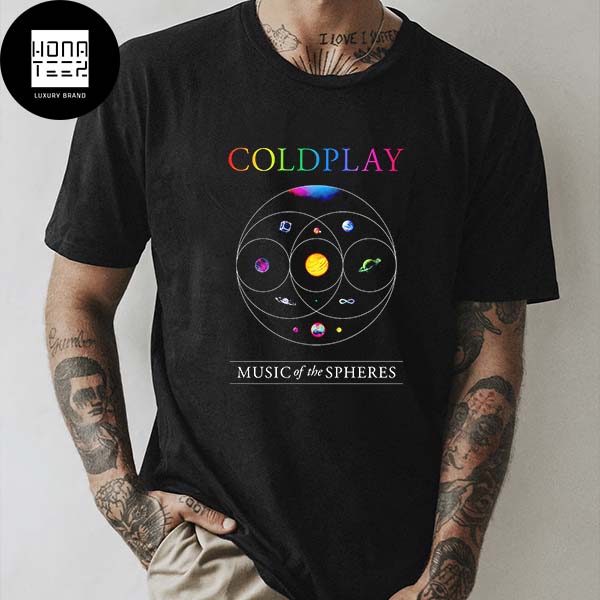 Coldplay Music Of The Spheres Tour Shirt