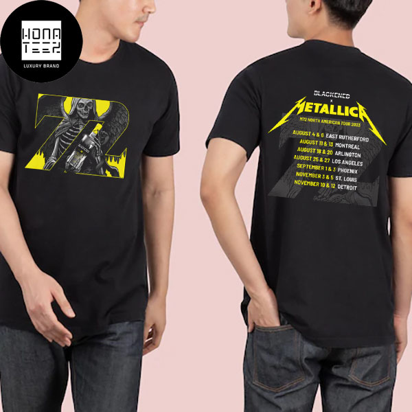 Metallica - M72 Squared Cover - T-Shirt