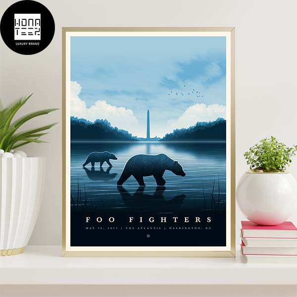 Foo Fighters The Atlantis May 30 Home Decor Poster Canvas