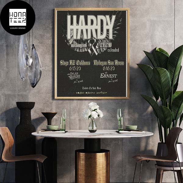 Hardy The Show Poster Canvas