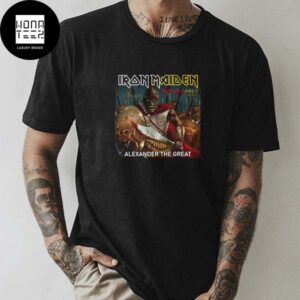 Iron Maiden Alexander The Great The Future Pass Tour 2023 T-Shirt