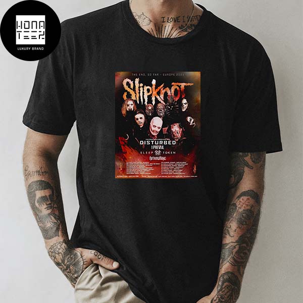 Slipknot The End So Far Europe 2023 T-Shirt