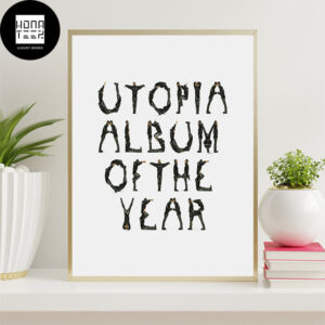 Travis Scott Utopia Album Of The Year Canvas Poster Home Decor