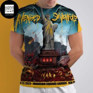 Avenged Sevenfold Madison Square Garden New York June 23 2023 Fan Gifts All Over Print Shirt