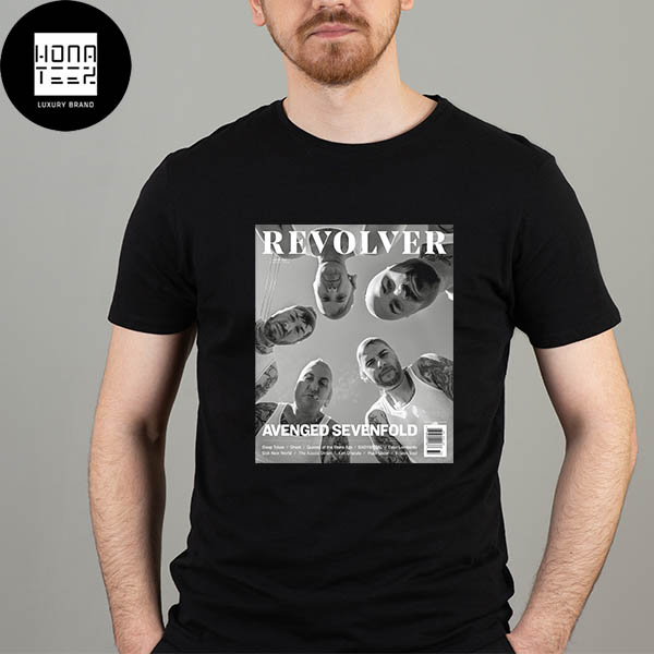 Avenged Sevenfold x Revolver Mag Issue 164 Summer 2023 Black White Classic T-Shirt