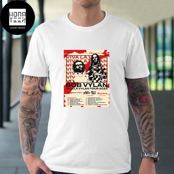 Bob Vylan Viva La Vylan Tour 2023 T-Shirt