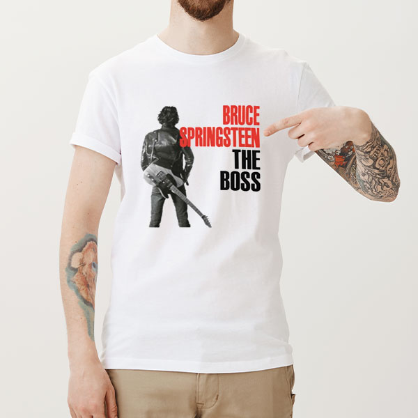 Bruce Springsteen The Boss Guitar Fan Gifts Classic T-Shirt