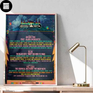 Corona Capital In Mexico Headline 17th 18th 19th November Fan Gifts Home Decor Poster Canvas