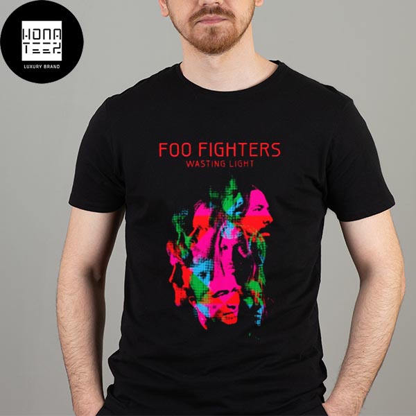 Foo Fighters Wasting Lght Retro Design Fan Gifts Classic T-Shirt