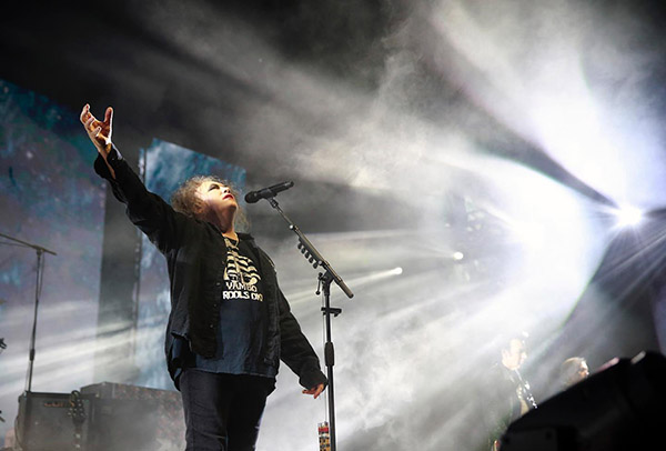 Robert Smith of The Cure