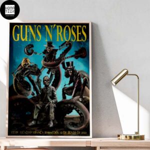 Guns N Roses Vigo Estadio Abanca Balaidos 12 De Junio De 2023 Fan Gifts Home Decor Poster Canvas