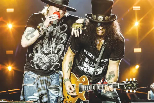 Guns N Roses in Tel Aviv