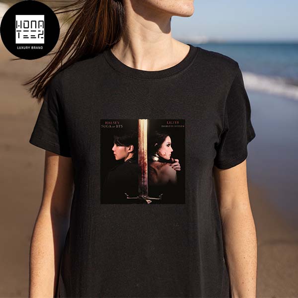 Halsey and SUGA Pair Up for New Single Lilith Diablo IV Anthem Sword T-Shirt
