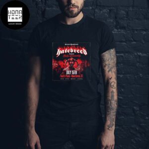 Hatebreed Ft High Command Summer Slaughter July 15th Toad Place New Haven CT Classic T-Shirt