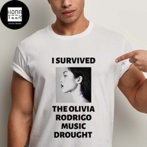 I Survived The Olivia Rodrigo Music Drought Purple Classic T-Shirt
