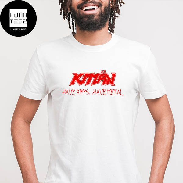 Kman Have Riffs Have Metal Red Classic T-Shirt