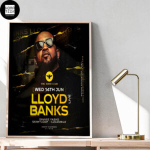 Lloyd Banks Live The Suho Club Suho Garden Meydan Home Decor Poster Canvas