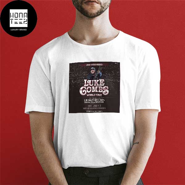 Luke Combs World Tour With Special Guests on July 7th in Reymond James Stadium T Shirt