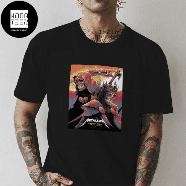 Metallica Donington England VIII VI MMXXIII King Skull Fan Gifts T-Shirt