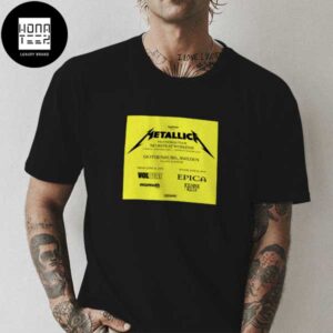 Metallica M72 World Tour No Repeat Weekend Gothenburg Sweden T-Shirt