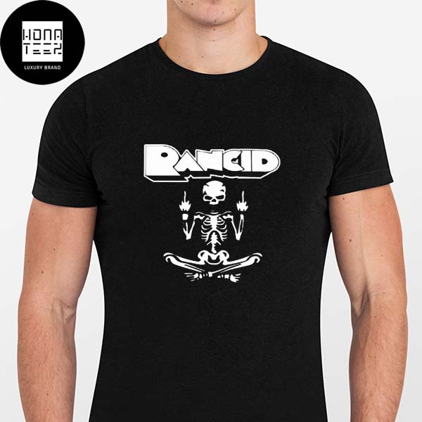 Rancid Skull White Logo Gift For Fans Classic T-Shirt