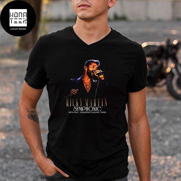 Ricky Martin Symphonic 20th July Skanderbeg Square Tirana Gift For Fans Classic T-Shirt