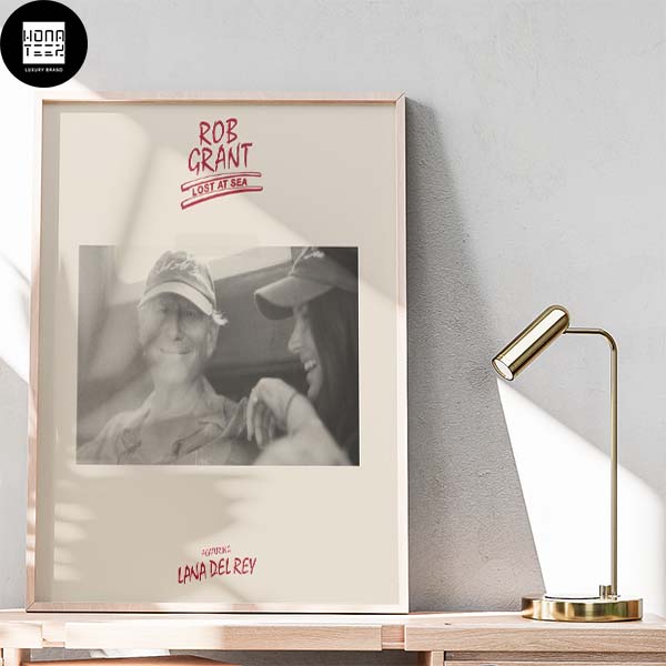 Rob Grant Featuring Lana Del Rey Lost At Sea Home Decor Poster Canvas