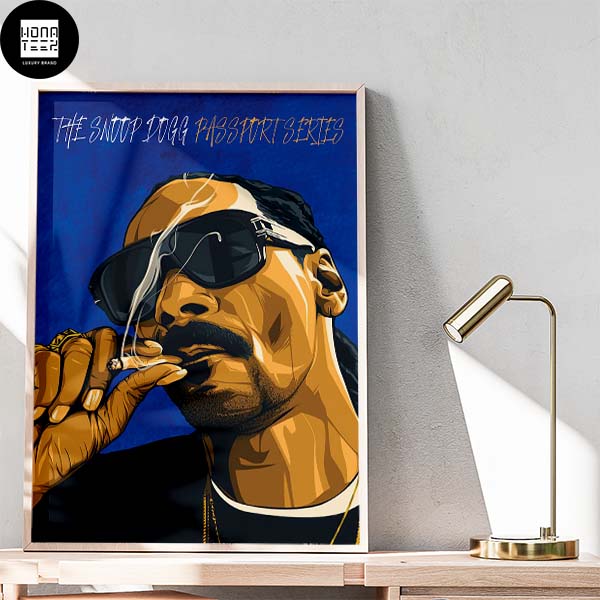 Snoop Dogg Passport Series Fan Gifts Home Decor Poster Canvas