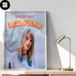 Taylor Swift Release The Music Video For Cruel Summer on June 23rd Home Decor Poster Canvas