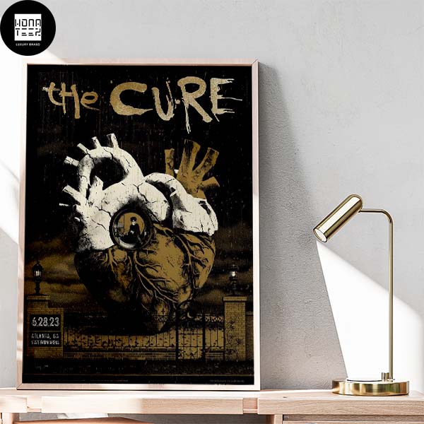 The Cure Atlanta GA State Farm Arena 06 28 2023 Fan Gifts Home Decor Poster Canvas