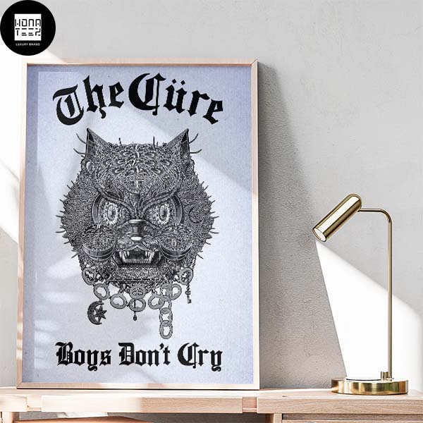 The Cure Boys Dont Cry Black And White Fan Gifts Home Decor Poster Canvas