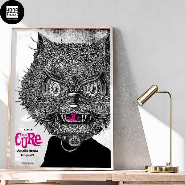 The Cure Night Of The Tour In Tampa FL Shows Of A Lost World 2023 Fan Gift Home Decor Poster Canvas