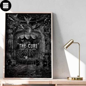 The Cure Shows Of A Lost World Boston Event June 18 2nd Edition Black And White Fan Gifts Home Decor Poster Canvas