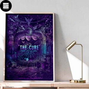 The Cure Shows Of A Lost World Boston Event June 18 2nd Edition Fan Gifts Home Decor Poster Canvas