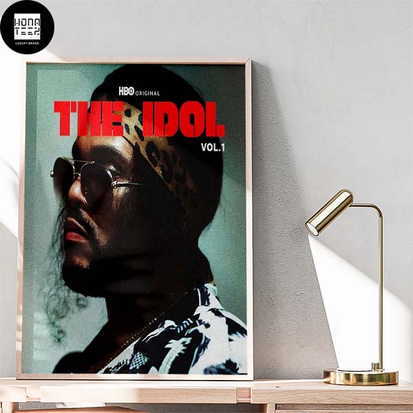 The Weeknd In The Idol HBO Home Decor Poster Canvas