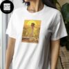 The Woman Is Listening Music In The Sun With US 70s Style Design Classic T-Shirt