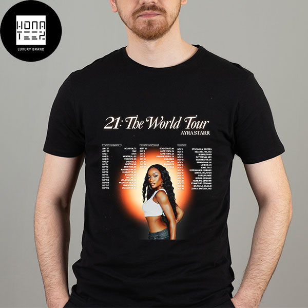 Ayra Starr 21 The World Tour First Headline Fan Gifts Classic T-Shirt