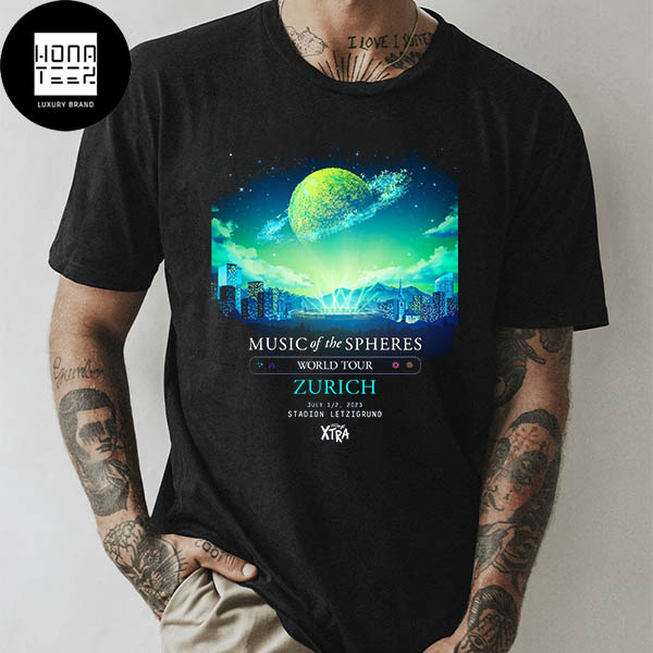 ColdPlay Music Of The Spheres World Tour Zurich July 1-2 2023 Stadion Letzigrund Fan Gifts Classic T-Shirt