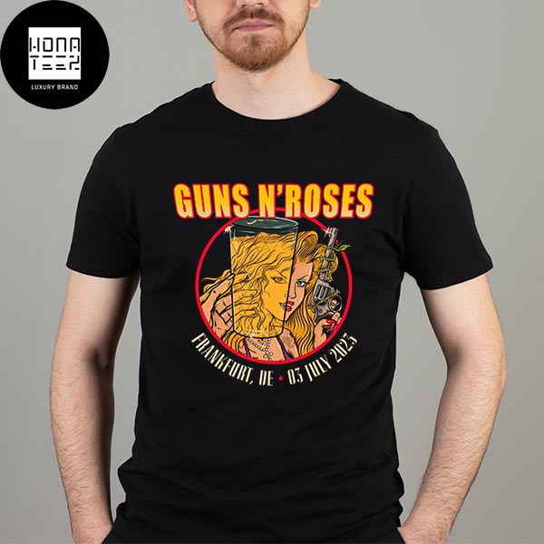 Guns N Roses FrankeFurt DE 03 July 2023 Deutsche Bank Park Logo Fan Gifts Classic T-Shirt