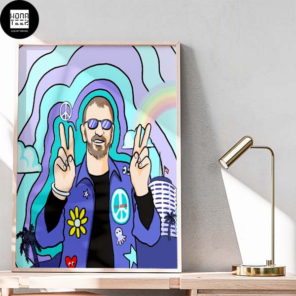Happy Birthday RingoStarr Fan Gifts Home Decor Poster Canvas