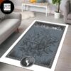 Led Zeppelin Stairway To Heaven Fallen Angel With Crashing Airship Luxury Rug