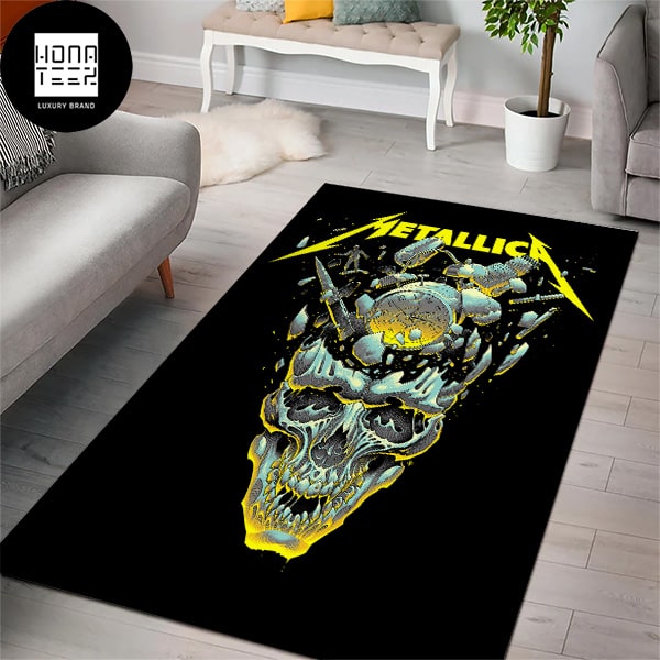 Metallica 72 Seasons Broken Skull Luxury Rug