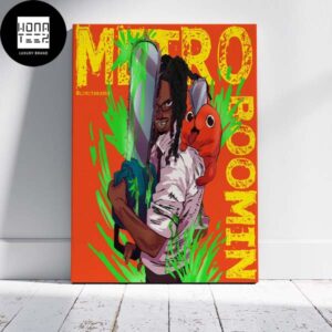 Metro Boomin X Chainsaw Man Anime Fan Gifts Home Decor Poster Canvas