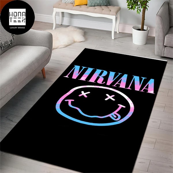 Nirvana Pink And Blue Luxury Rug