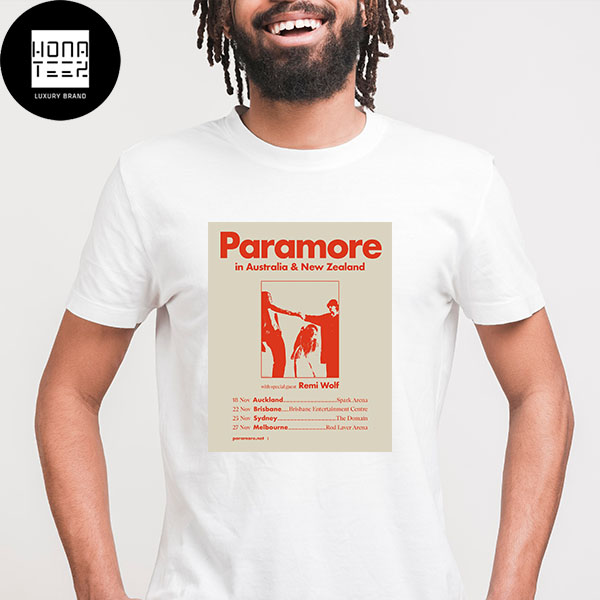 Paramore Tour In Australia And New Zealand Timeline Fan Gifts Classic T-Shirt