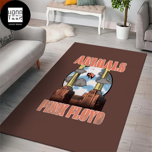 Pink Floyd Animals Flying Pig Luxury Rug