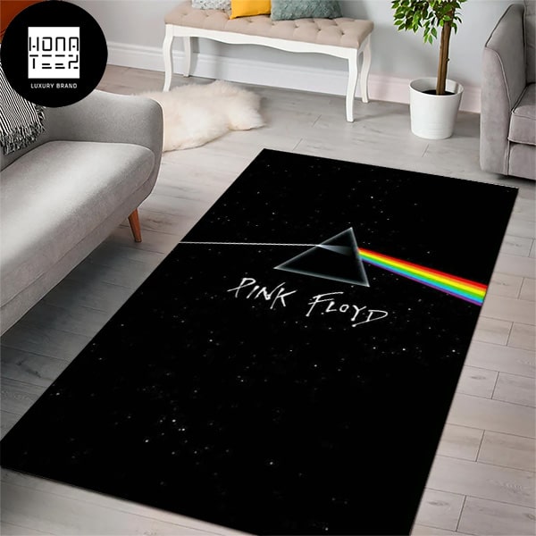 Pink Floyd Logo In Space Luxury Rug