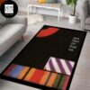 Pink Floyd The Division Bell Human Face Stones Luxury Rug