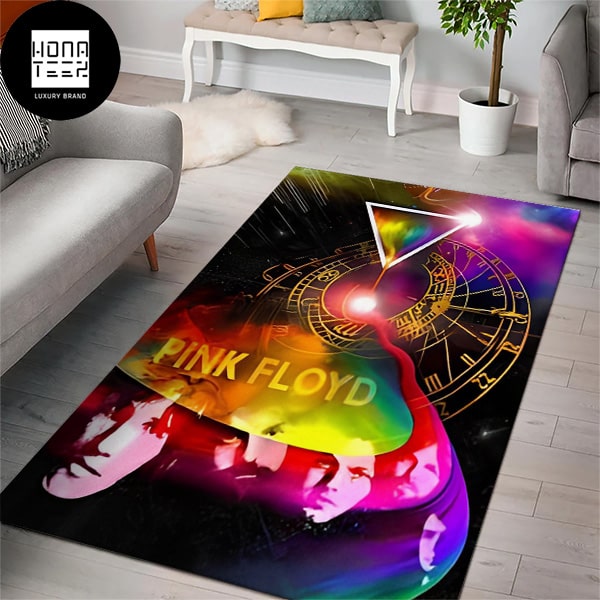 Pink Floyd Time All Members Luxury Rug