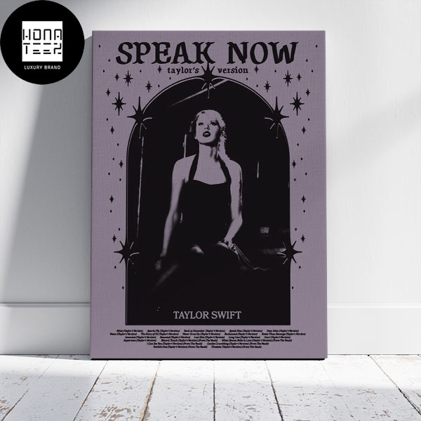 Taylor Swift Speak Now Version Fan Gifts Home Decor Poster Canvas
